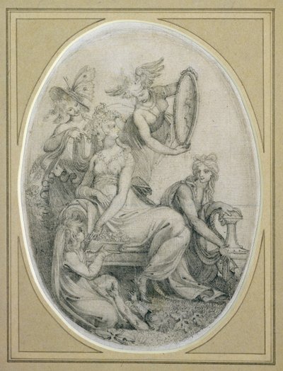 Disegno per il frontespizio di 